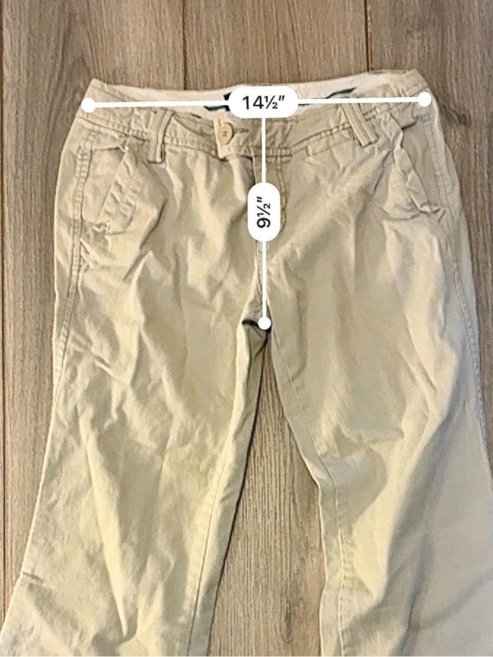 Vintage Aeropostale Wide-Leg Pants (Size 5/6) - Picture 5 of 5